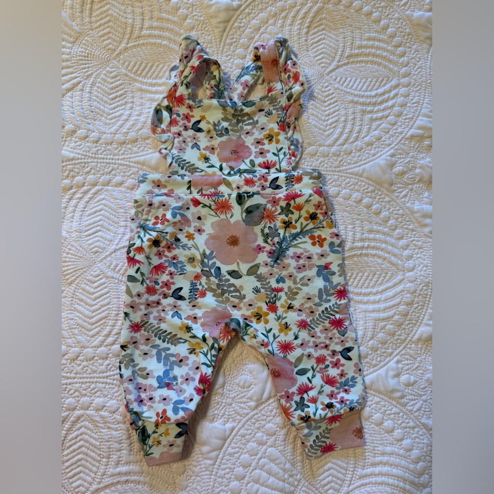 Floral Baby Romper